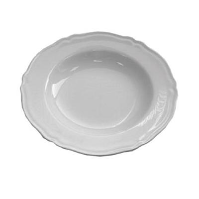 Praga piatto fondo d.23,0cm Bianco  17003#001