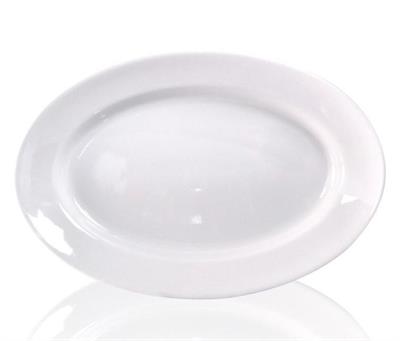 Tivoli piatto ovale L.38,0x25,8cm Bianco  01031#001