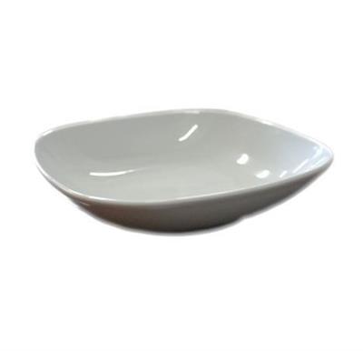 Danubio piatto fondo cm.18x18 Bianco  23452#001