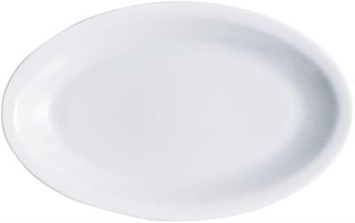 Roma piatto ovale L.27,0x16,5cm Bianco  03035#001