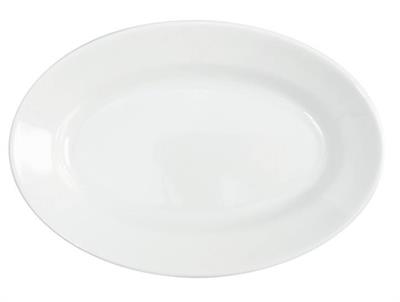 Tivoli piatto ovale L.42,0x29,0cm Bianco  01032#001