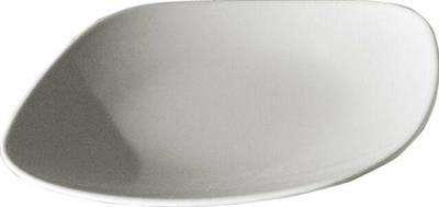 Danubio piatto piano cm.26x26 Bianco  23001#001