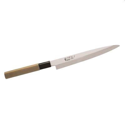 Coltello orientale Yanagi Sashimi L.21,0cm manico legno  18284-21