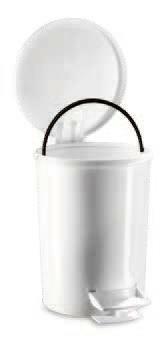 Pattumiera a pedale  Mini Domus d.22cm h.28cm lt.6,0  4225/MBI