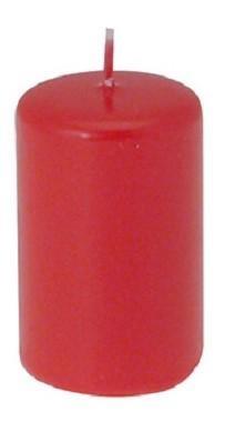Candelotto moccolo d.50,0mm h.80,0mm Rosso  5080C 02