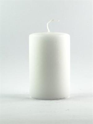 Candelotto moccolo d.40mm h.60mm Bianco  4060NC