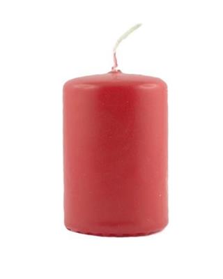 Candelotto moccolo d.40mm h.60mm Rosso  4060C 02