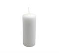 Candelotto moccolo d.60mm h.150mm Bianco  60150NC