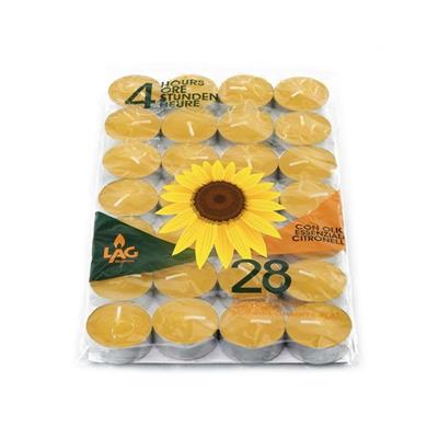 Busta 28 Tealights citronella d.38mm h.14mm  OAL28