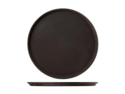 Vassoio rotondo d.36,0cm antiscivolo nero C111865  162131