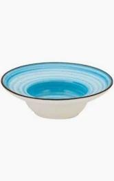 Minipastabowl rotondo azzurro d.13,9cm h.4cm  127162