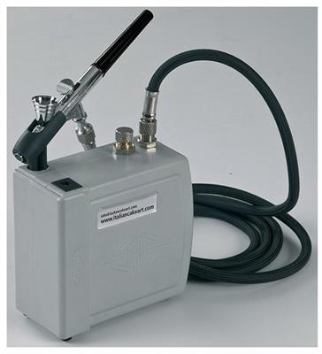 Kit aerografo Cake paint Set Penna e Compressore        DECOCP01