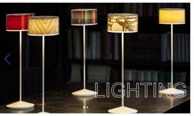 Lampada LOGO bianca d.12x37,5h. allum/vern.  9101317004