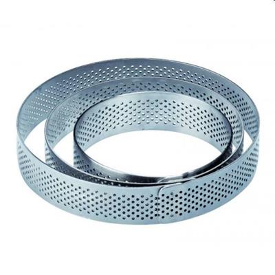 Fascia inox microforata d.70mm h.20mm  XF7020