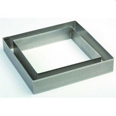 Fascia inox microforata mm.190x190x35h  XF191935