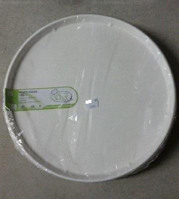 Piatto Pizza Byò 25pz d.32,0cm h.1,5cm biocompostabile  510008