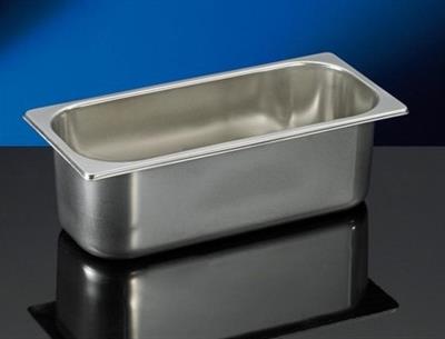 Bacinella inox gelato cm.36x16,5x12h  BG36016120EC