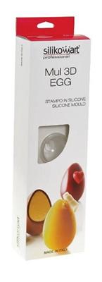 Stampo uovo silicone MUL3D 5 d.50mm h.73mm 100ml  25.307.99.0065