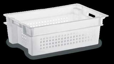 Cassetta Euro forata cm.60x40x20h lt.32,0  1920/HD10