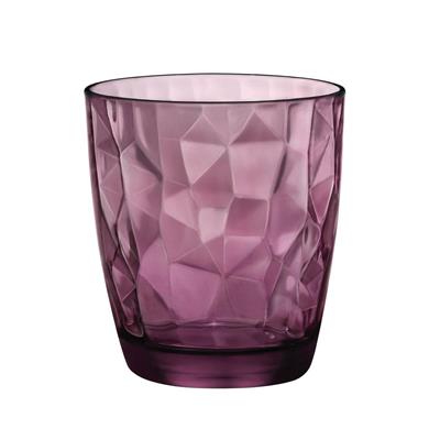 Bicchiere Diamond acqua rock purple 30,5cl Bormioli 350230
