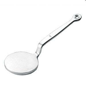 Batticarne inox a paletta tonda 550g  098/A