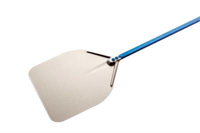 Pala pizza rettangolare alluminio cm.33x33+L.150cm  A-32R