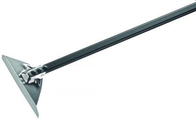 Rastrello inox forno pizza cm.24x4+L.150cm  AC-RS/150