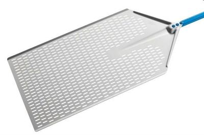 Pala pizza al metro alluminio forata cm.40x60+L.120cm  AMP-4060F/120