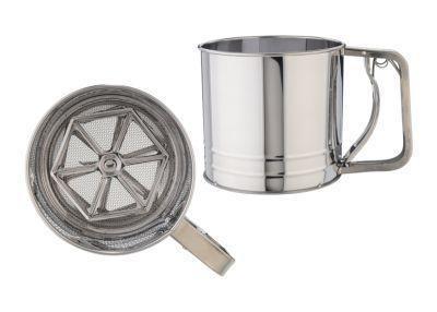 Spargifarina acciaio inox doppia parete 1kg d.12,5cm EVA  045641