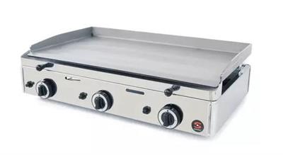 Piastra snack SPG-801 gas GPL 8,25kw piastra acciaio mm.783x395  5130317