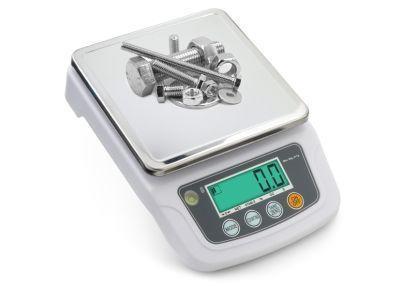 Bilancia tavolo digitale 6kg divisione 1g EVA batteria/USB  033297