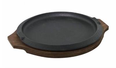 Piatto a servire Basic cm.16 ghisa smaltata con vassoio  0480MB20GCV