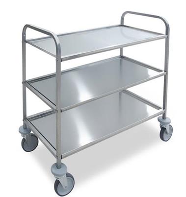 Carrello TROL 3 inox a 3 piani cm.85,0x53,5x93,5h  75000300