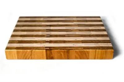 Tagliere legno cubetti bicolori cm.50x30x5h    TCB50305