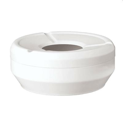 Posacenere impilabile melamina bianca d.10,0cm h.40mm  48252-10