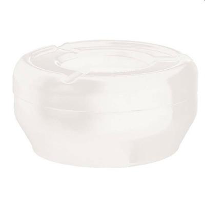 Posacenere impilabile melamina bianca d.12,0cm h.43mm  48252-12