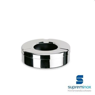 Portacenere acciaio inox d.8,6cm  8081