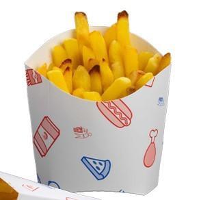 Scatola patatine SG1 mm.85x44x92h 100pz  COL/SG1