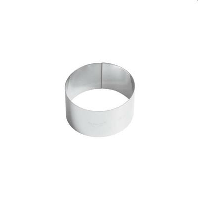 Anello mousse inox d.8cm h.4,5cm  47532-08