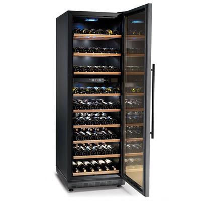 Vetrina vini Monferrato 182 bottiglie +5+12°C/+12+18°C 450lt 160W 230V