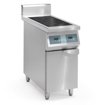 Cucina induzione IH 5x2 90 CE 380 10Kw cm.40x90x85h  51GPEW500T203