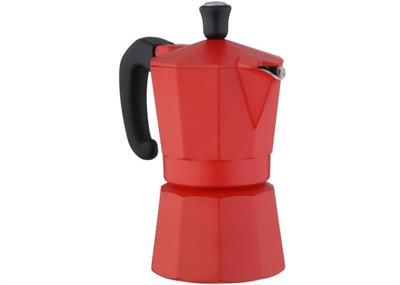 Caffettiera Miss moka Prestige per induzione rosso opaco 2tz.  120416