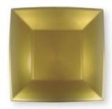 Piatto Grande Nice PP Oro cm.29x29 pz.6  RTSP8056-90