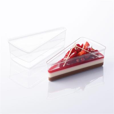 Coppetta Slice plastica trasparente mm.135x69x42h 160ml 100pz PMOFT001