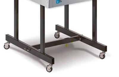 Carrello squadrato nero per vetrina Super 1250  21601/02