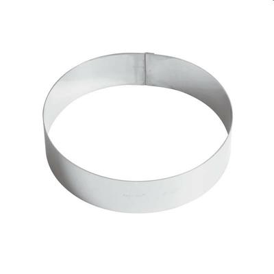 Anello mousse inox d.18,0cm h.4,5cm   47532-18