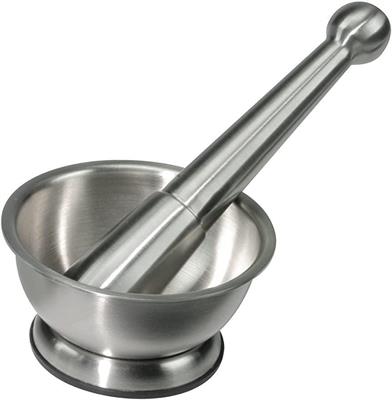 Mortaio inox 18/10 con pestello d.10,0cm  11230100ICV