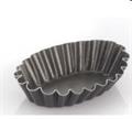 Formina riccia ovale alluminio antiaderente cm.7x4,8x1,5h  20089