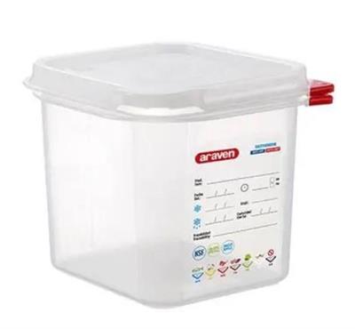 Airt Contenitore polipropilene GN1/6 h.15cm con coperchio TRN 03025