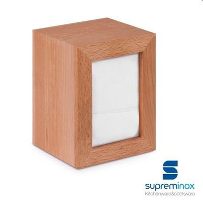 Portatovaglioli bar in legno cm.12x9x14h 8057